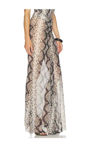 Mesh Ruched Maxi Skirt in . Size S. Also in M - LaPointe - Modalova