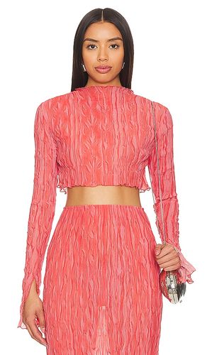 High Neck Top in Coral. - size XL (also in L, XS) - Lapointe - Modalova