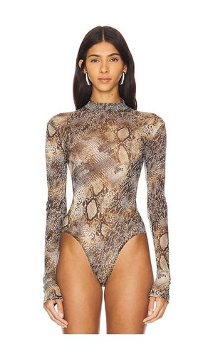 Mesh Mock Neck Bodysuit in . Taglia M. Also in L, S, XS - LaPointe - Modalova