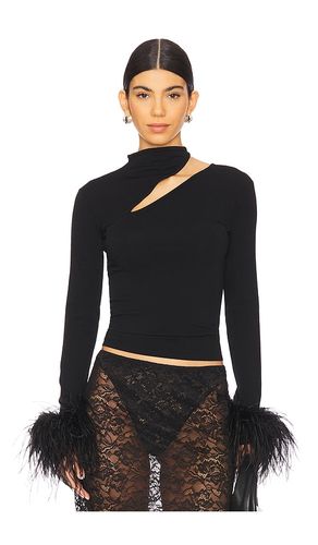 Asymmetric Top With Feathers in . - size L (also in M, S) - Lapointe - Modalova