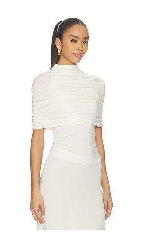 Mock Neck Ruched Top in . Taglia S. Also in XS - Lapointe - Modalova