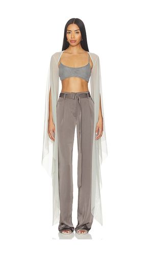 Mesh Shrug in . Size L. Also in M, S, XS - LaPointe - Modalova
