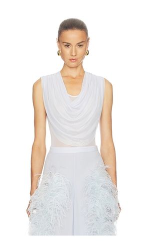 Mesh Cowl Neck Bodysuit in . Size L. Also in M - LaPointe - Modalova