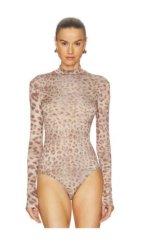 Printed Jersey Mock Neck Bodysuit in . Size L. Also in M, S, XS - LaPointe - Modalova