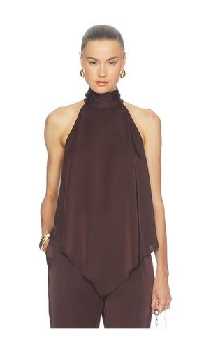 Lightweight Satin Hankerchief Top in . Size L. Also in M, S, XS - LaPointe - Modalova
