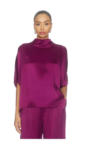 Satin Cape Tee in . Size L. Also in M, S, XS - LaPointe - Modalova