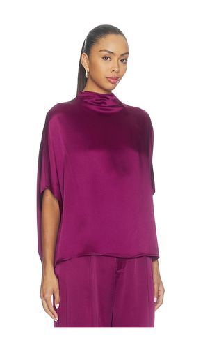 Satin Cape Tee in . Taglia L. Also in M, S, XS - LaPointe - Modalova