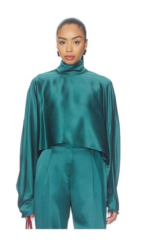Satin Caftan Top in . Taglia L. Also in M, S, XS - LaPointe - Modalova