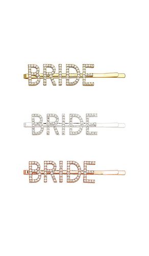 Bride Hair Clip Set in - Lovers and Friends - Modalova