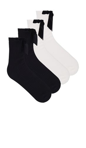 Paquete de calcetines angelina en color negro, blanco talla all en & - ,. Talla all - Lovers and Friends - Modalova