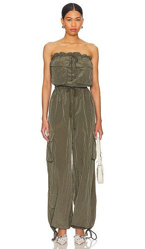 Noah cargo jumpsuit en color talla M en - Olive. Talla M (también en L, S, XS, XXS) - Lovers and Friends - Modalova