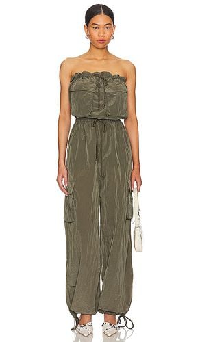 Noah cargo jumpsuit en color talla M en - Olive. Talla M (también en L, XS) - Lovers and Friends - Modalova