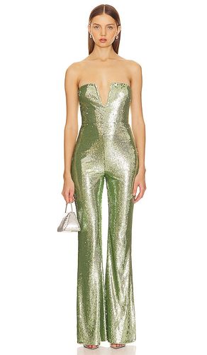 Siobhan sequin jumpsuit en color verde talla L en - Green. Talla L (también en S) - Lovers and Friends - Modalova