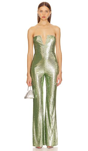 Siobhan sequin jumpsuit en color verde talla L en - Green. Talla L (también en S, XS) - Lovers and Friends - Modalova