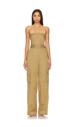 Sydney jumpsuit en color bronce talla L en - Tan. Talla L (también en M, S, XS) - Lovers and Friends - Modalova