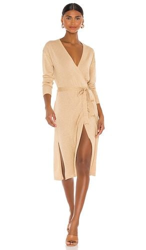 Azita Wrap Dress in Tan. - size M (also in S, XL, XS, XXS) - Lovers and Friends - Modalova