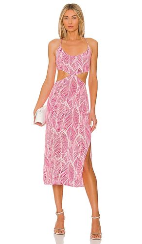 Makena Midi Dress in Fuchsia. - size L (also in XL) - Lovers and Friends - Modalova