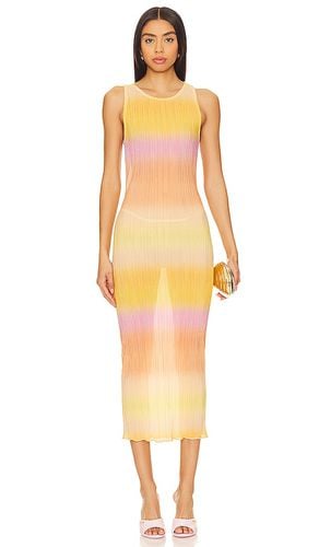 Giada Sheer Midi Dress in Yellow,Purple. - size L (also in M, S, XL, XS, XXS) - Lovers and Friends - Modalova