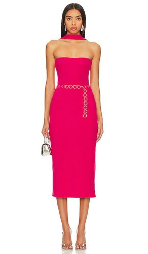 Dominique Midi Dress in Pink. - size L (also in M, S, XL, XS) - Lovers and Friends - Modalova