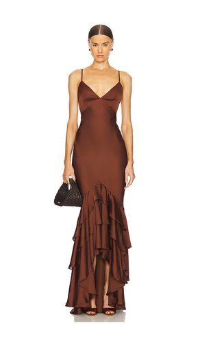 Cleo Gown in Chocolate. - size L (also in M, S, XL, XS, XXS) - Lovers and Friends - Modalova