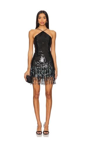 Massima Sequin Fringe Mini Dress in Black. - size L (also in M, S, XL, XS) - Lovers and Friends - Modalova