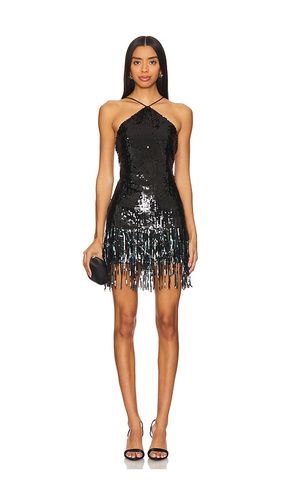 Massima Sequin Fringe Mini Dress in Black. - size M (also in S, XS) - Lovers and Friends - Modalova