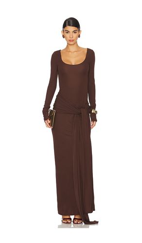 Quinn Gown in Chocolate. - size M (also in XS, XXS) - Lovers and Friends - Modalova