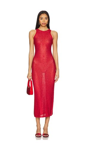 Hollis Sequin Midi Dress in Red. - size L (also in M, S, XS, XXS) - Lovers and Friends - Modalova