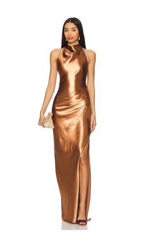 Kamiah Gown in Metallic Copper. - size L (also in M, XXS) - Lovers and Friends - Modalova