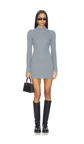 Noha Mock Neck Mini Dress in Slate. - size S (also in M, L) - Lovers and Friends - Modalova