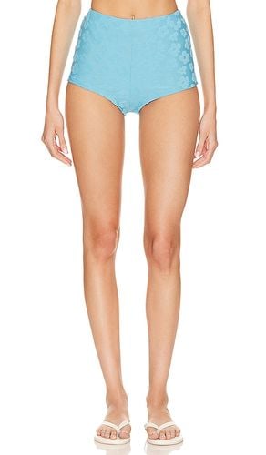 Vacation blues high waist short en color azul cerceta talla M en - Teal. Talla M (también en L, S, XL) - Lovers and Friends - Modalova