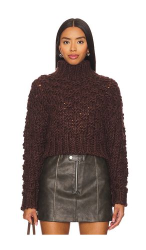 Jolene Knit Sweater in Chocolate. - size L (also in S, XS) - Lovers and Friends - Modalova