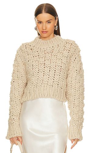 X Bridget Jolene Knit Sweater in Cream. - size M (also in XS) - Lovers and Friends - Modalova