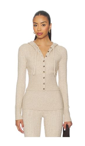 Paulina Button Up Hoodie in Beige. - size M (also in XL) - Lovers and Friends - Modalova