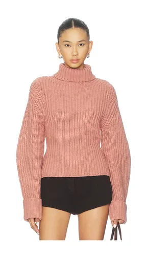 Aimee Mock Neck Sweater in Pink. - size M (also in S, XS) - Lovers and Friends - Modalova