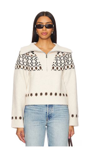 Ravina Fairisle Sweater in Tan. - size L (also in M, S, XS) - Lovers and Friends - Modalova