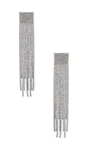 Elise Earring in Metallic Silver - Lovers and Friends - Modalova