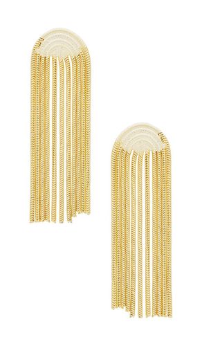 Pendientes jane en color oro metálico talla all en - Metallic Gold. Talla all - Lovers and Friends - Modalova