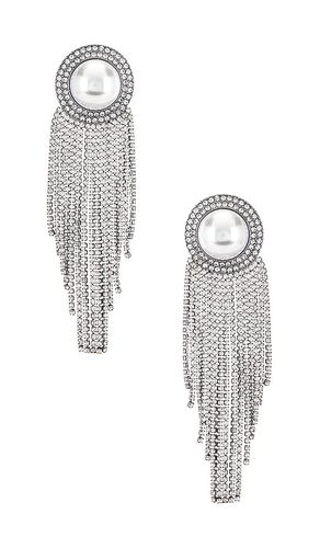 Juliana Earring in Metallic Silver - Lovers and Friends - Modalova