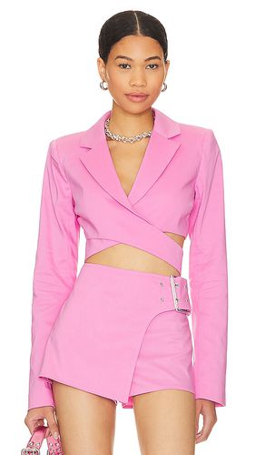 August wrap blazer en color rosado talla L en - Pink. Talla L (también en XL, XS, XXS) - Lovers and Friends - Modalova
