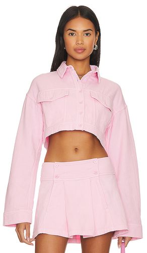 Sean Cropped Jacket in Pink. - size S (also in XXS) - Lovers and Friends - Modalova