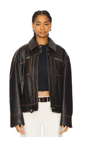 Brinley Faux Leather Jacket in . - size L (also in M, S, XXS) - Lovers and Friends - Modalova