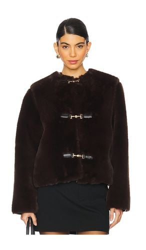 Chaqueta rhoda faux fur en color talla L en - Brown. Talla L (también en M) - Lovers and Friends - Modalova