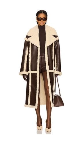 Wayne Faux Shearling Coat in . - size L (also in M, S) - Lovers and Friends - Modalova