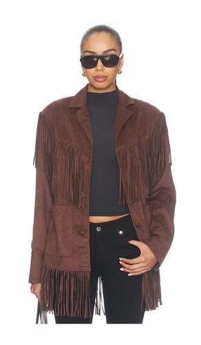 Salley Faux Suede Jacket in . Size M. Also in S, XXS - Lovers and Friends - Modalova