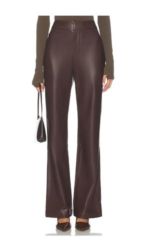 Jordan Faux Leather Pant in Brown. - size L (also in XL) - Lovers and Friends - Modalova