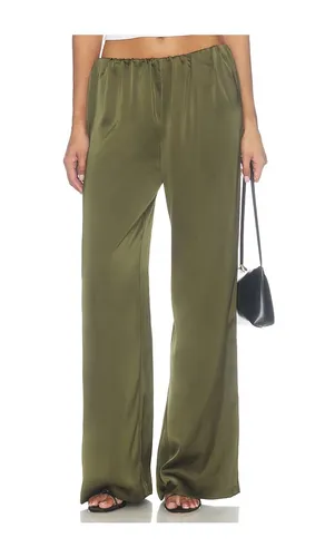 Alette Satin Pants in Olive. - size L (also in XS) - Lovers and Friends - Modalova