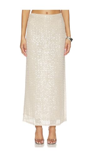 Clara Sequin Maxi Skirt in Neutral. - size S (also in XL, XS, XXS) - Lovers and Friends - Modalova