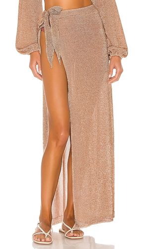 Nayelli Wrap Skirt in Metallic . - size L (also in M, S) - Lovers and Friends - Modalova