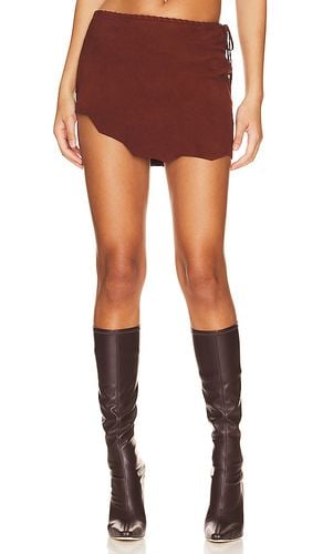 Suede Leather Mini Skirt in . Size XL - Lovers and Friends - Modalova